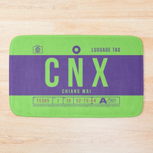 Item preview, Luggage Tag B - CNX Chiang Mai Thailand designed and sold by VoodooCircus.