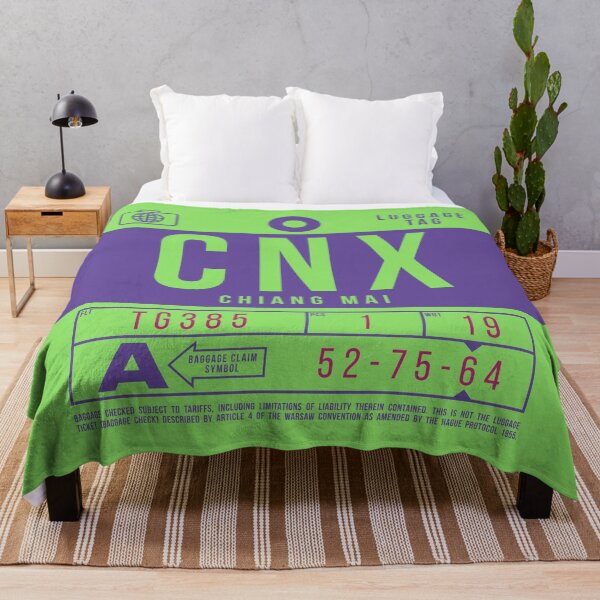 Item preview, Luggage Tag B - CNX Chiang Mai Thailand designed and sold by VoodooCircus.