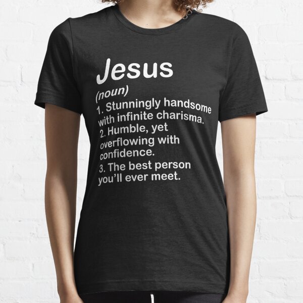 Jesus Definition Personalized Name Funny Custom Birthday Gift Idea Essential T-Shirt