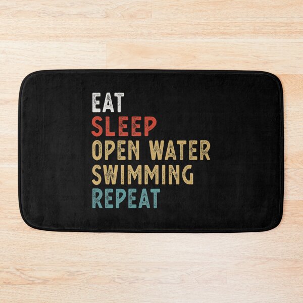 Item preview, Eat Sleep Open Water Swimming Repeat Funny Player Gift Idea Essential T-Shirt designed and sold by dianesandraon.