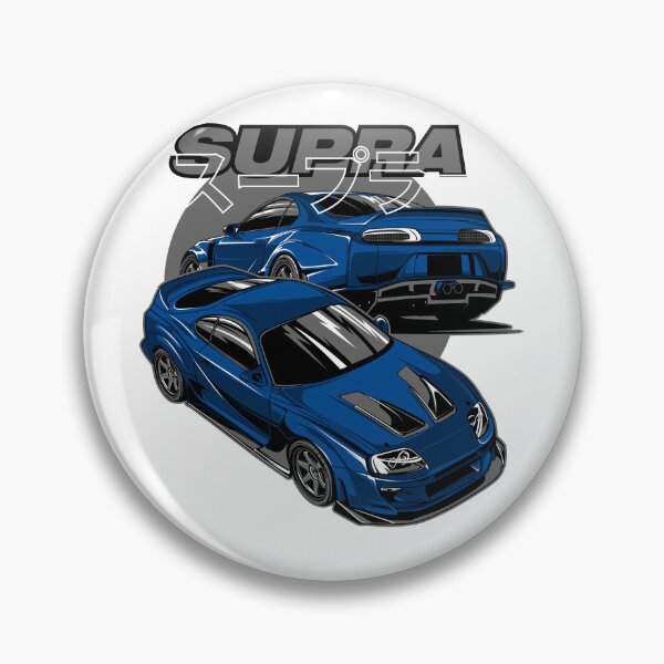Item preview, Blue Super Sport Car Varis Supra Japan Racing Widebody designed and sold by halleinstyle.