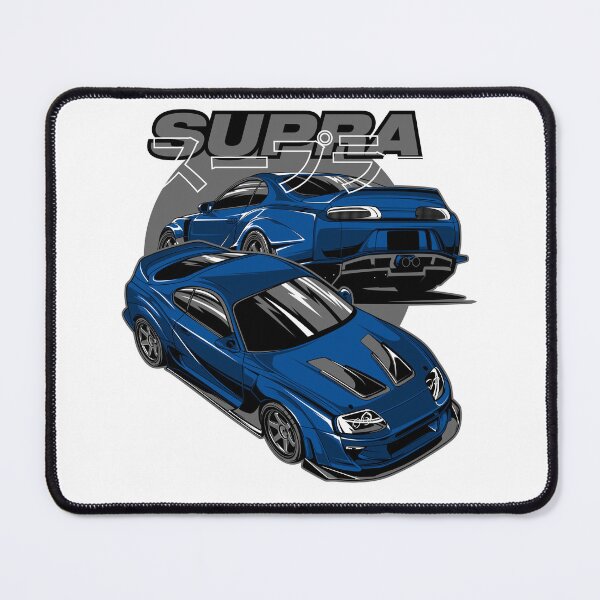 Item preview, Blue Super Sport Car Varis Supra Japan Racing Widebody designed and sold by halleinstyle.
