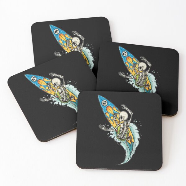 Item preview, Surfing Skeleton Classic T-Shirt designed and sold by amberk1cira.