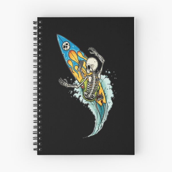 Item preview, Surfing Skeleton Classic T-Shirt designed and sold by amberk1cira.