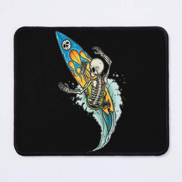 Item preview, Surfing Skeleton Classic T-Shirt designed and sold by amberk1cira.
