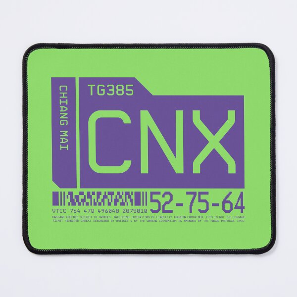 Item preview, Luggage Tag C - CNX Chiang Mai Thailand designed and sold by VoodooCircus.