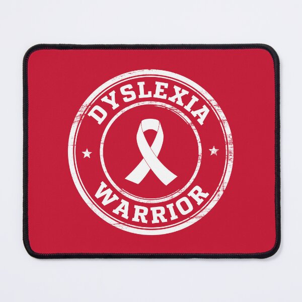 Item preview, Dyslexia Warrior - Dyslexia Awareness - Dyslexia Silver Ribbon #1 designed and sold by SalahBlt.