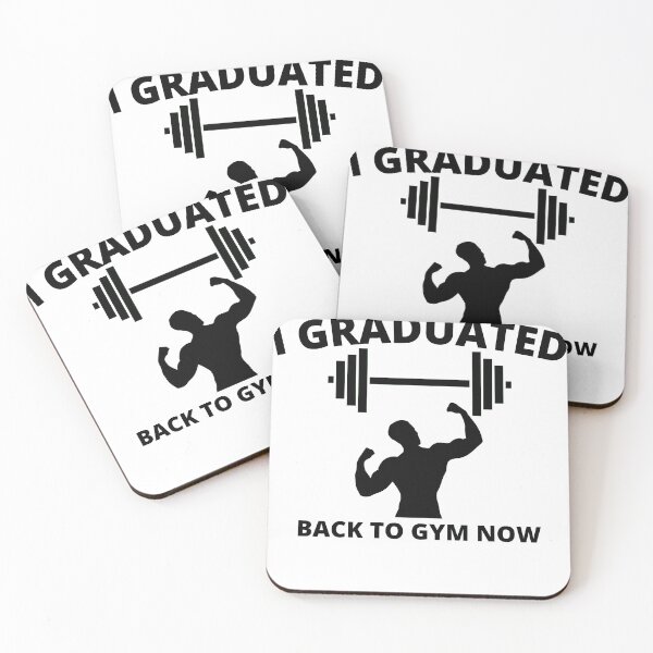 Item preview, I Graduated Can I Go Back To Gym Now designed and sold by CRO-DESIGN.