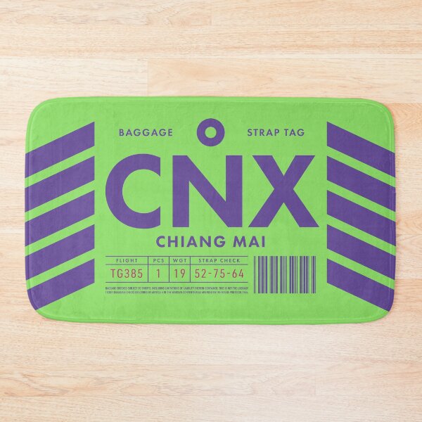 Item preview, Luggage Tag D - CNX Chiang Mai Thailand designed and sold by VoodooCircus.