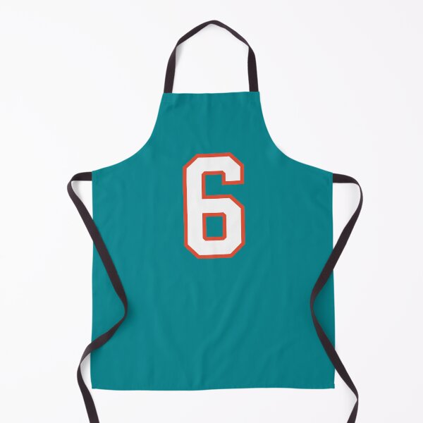Item preview, Sports Number 6, white orange color lucky sport six designed and sold by ArtIsParty.