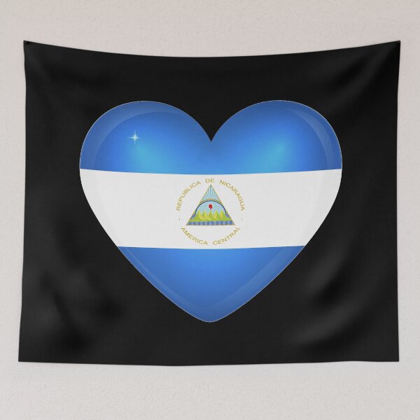 Item preview, My heart is in Nicaragua, Love Nicaragua. designed and sold by ArtIsParty.