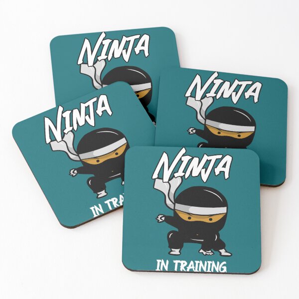 Item preview, Cute Black Ninja in Training    designed and sold by LaraHeulwenArt.