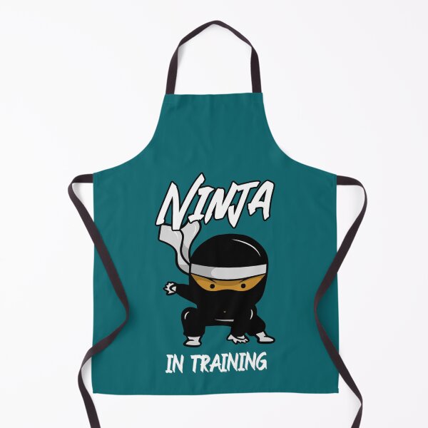 Item preview, Cute Black Ninja in Training designed and sold by LaraHeulwenArt.