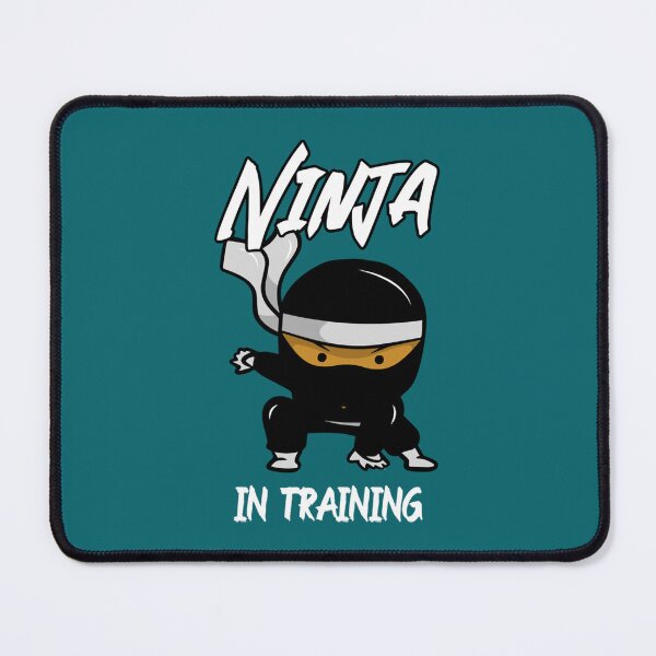 Item preview, Cute Black Ninja in Training designed and sold by LaraHeulwenArt.