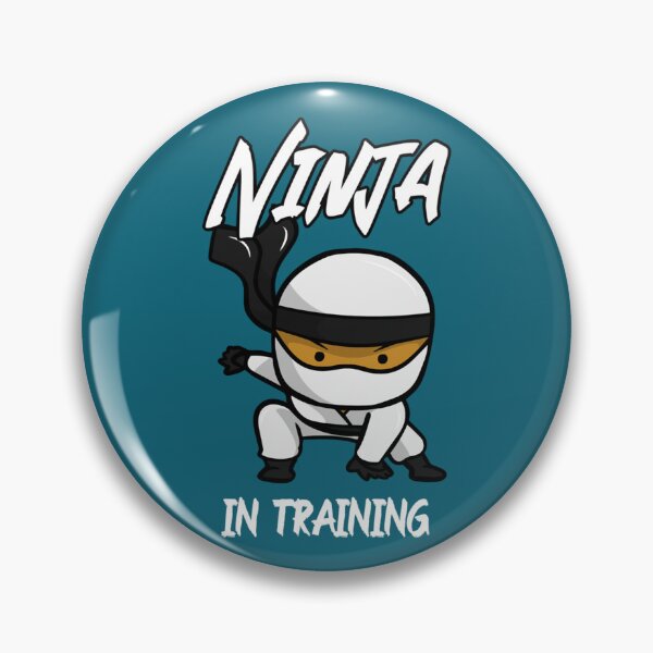 Item preview, Cute Black Ninja in Training    designed and sold by LaraHeulwenArt.