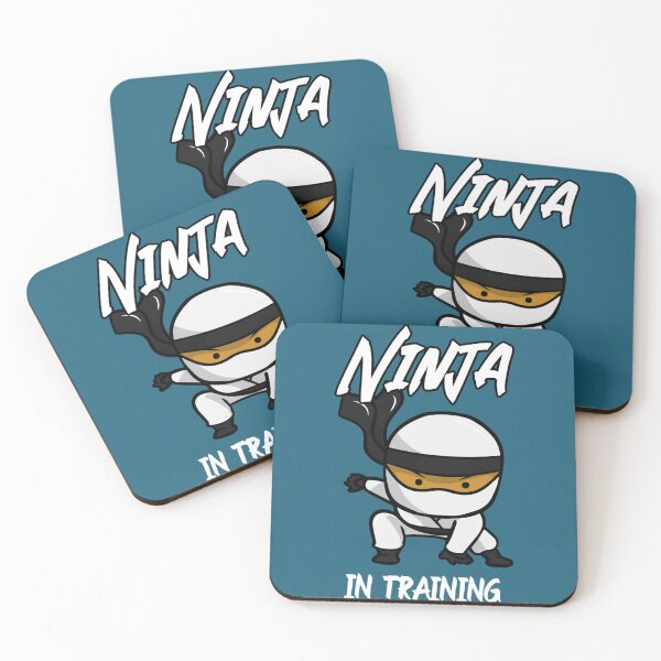 Item preview, Cute Black Ninja in Training    designed and sold by LaraHeulwenArt.
