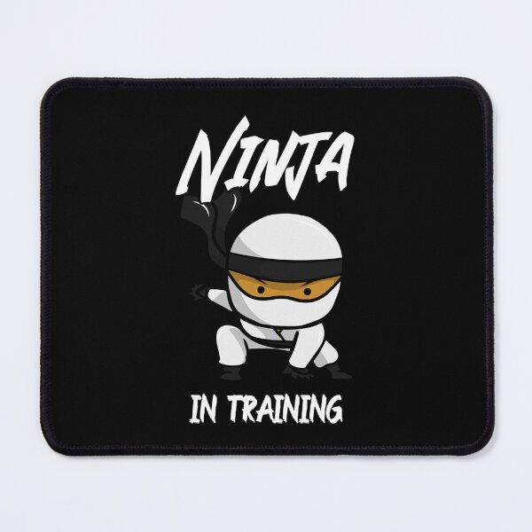 Item preview, Cute Black Ninja in Training    designed and sold by LaraHeulwenArt.