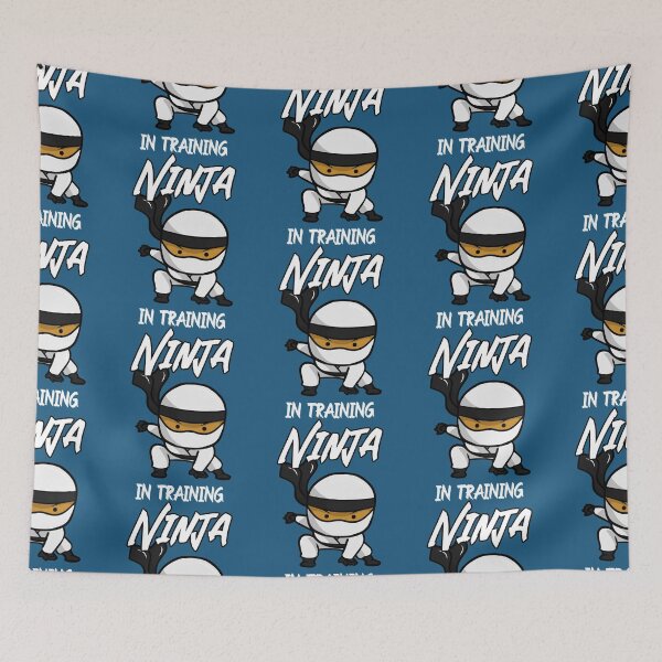 Item preview, Cute Black Ninja in Training    designed and sold by LaraHeulwenArt.