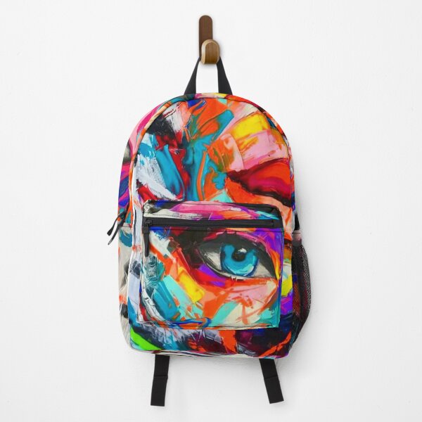 Item preview, painted colorful face designed and sold by Sooryawanshi.