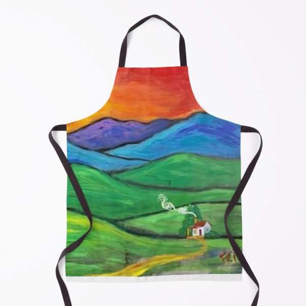 Item preview, Cabin in the Blue Ridge Mountains at sunset by Charlie Frye designed and sold by FryeFolkArt.