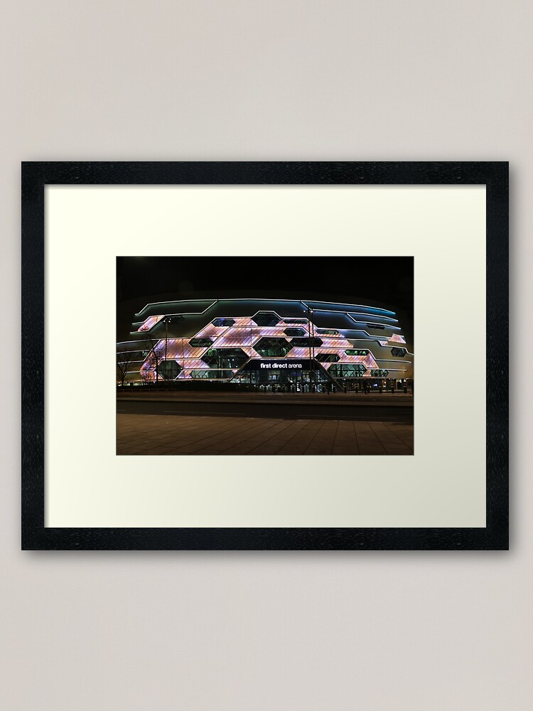 Alternate view of Leeds - First Direct Arena Framed Art Print