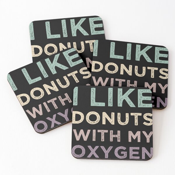 Item preview, L Like Donuts With My Oxygen Donuts Lovers designed and sold by medbdj.