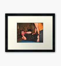 Training Framed Print