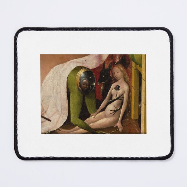 Item preview, HD. Hell (detail number 22 of 100 , from the Garden of Earthly Delights), by Hieronymus Bosch designed and sold by ArtOfSilen.