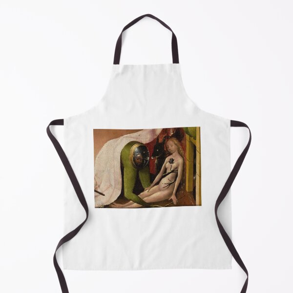 Item preview, HD. Hell (detail number 22 of 100 , from the Garden of Earthly Delights), by Hieronymus Bosch designed and sold by ArtOfSilen.