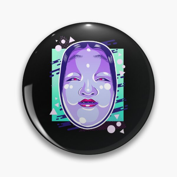 Item preview, Neon Noh - Wakaonna Classic designed and sold by eulaalda.