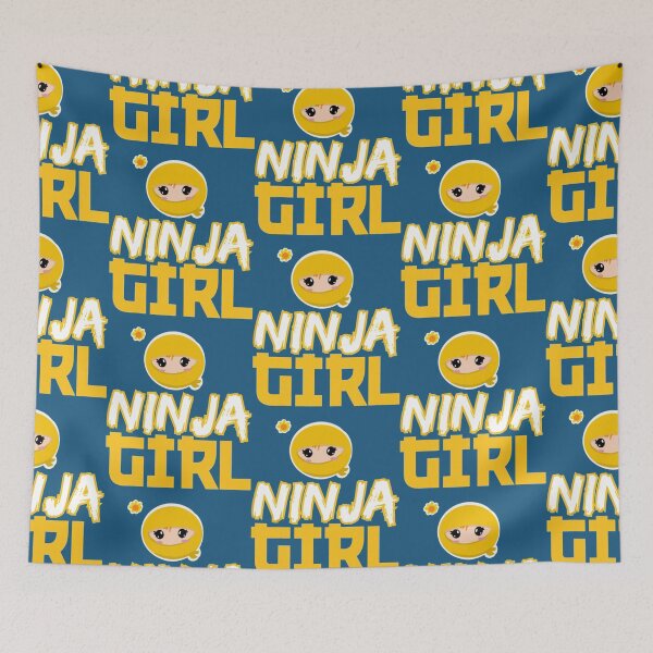 Item preview, Ninja Girl, Ninja Day - I Want To Be A Ninja         designed and sold by LaraHeulwenArt.