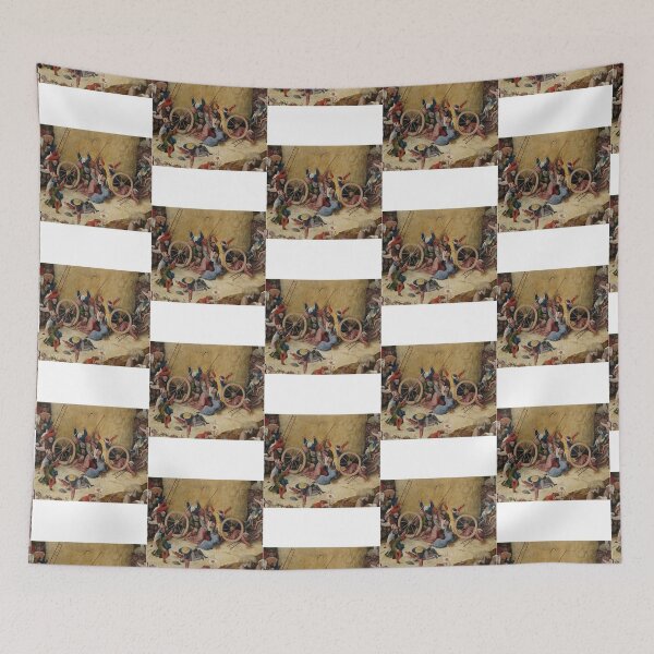 Item preview, HD. Detail number 1 From Haywain Triptych, by Hieronymus Bosch   designed and sold by ArtOfSilen.
