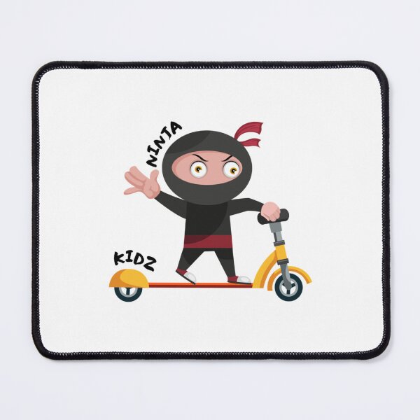 Item preview, Ninja Kid on a Scooter designed and sold by LaraHeulwenArt.