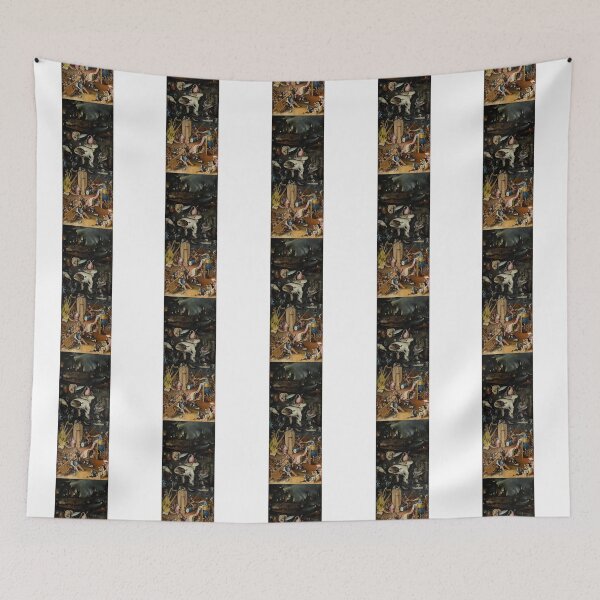 Item preview, HD. Hell, from the Garden of Earthly Delights (whole right pannel), by Hieronymus Bosch (High defini designed and sold by ArtOfSilen.