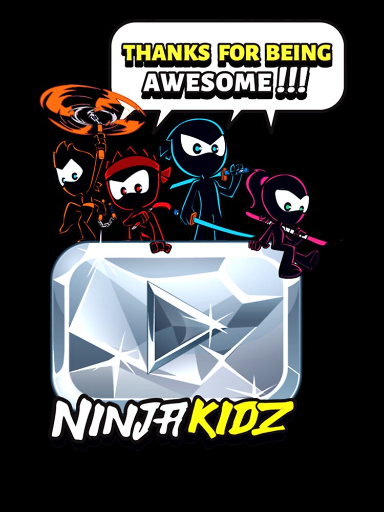 Ninja Kids Merch Ninja Kidz Original Logo T Shirt - Merchip8