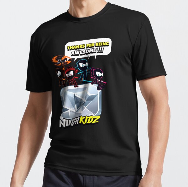 Ninja Kidz TV Official Merch - Official Ninja Kidz Logo T-Shirt