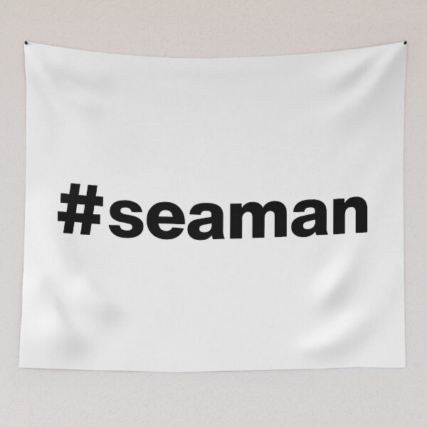 Item preview, Hashtag seaman designed and sold by ArtIsParty.
