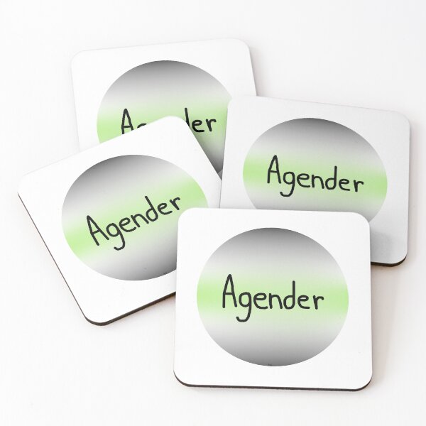 Item preview, Agender Badge designed and sold by Comfort-Station.