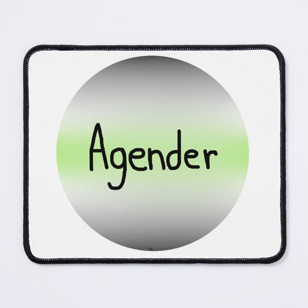 Item preview, Agender Badge designed and sold by Comfort-Station.