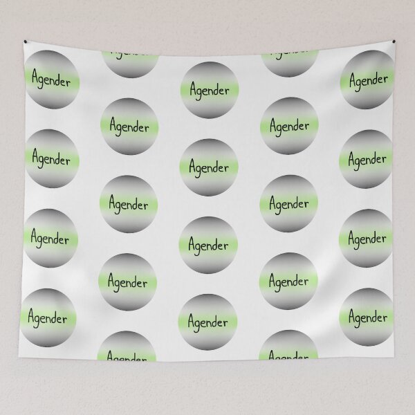 Item preview, Agender Badge designed and sold by Comfort-Station.
