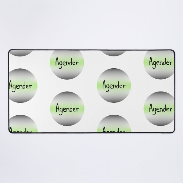 Item preview, Agender Badge designed and sold by Comfort-Station.