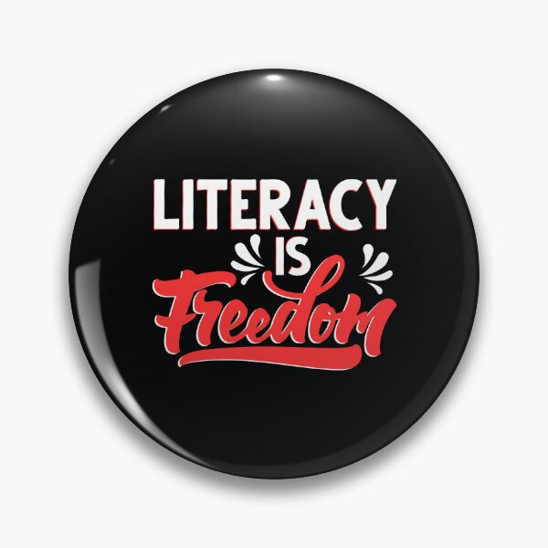 Item preview, Literacy Is Freedom designed and sold by OfficeFortune.