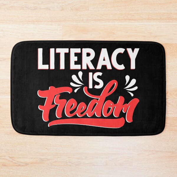 Item preview, Literacy Is Freedom designed and sold by OfficeFortune.