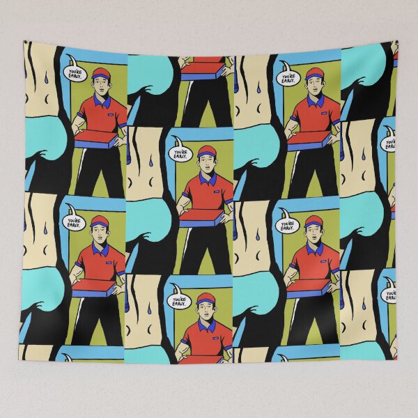 Item preview, Pizza Delivery Boy designed and sold by 3leggeddogg.