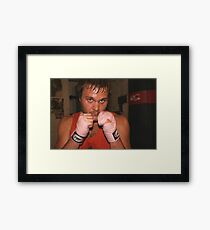 End of the Round Framed Print