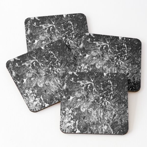 Item preview, Black and White Abstract Art designed and sold by SoulArtSara.