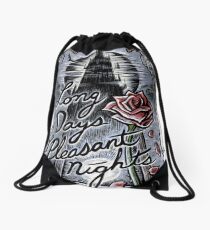 Long Days & Pleasant Nights Drawstring Bag