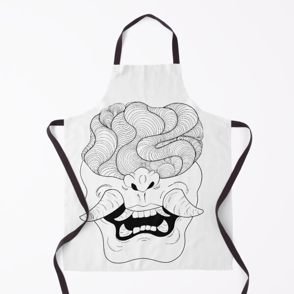 Item preview, Oni mask design designed and sold by Pumpy-kins.