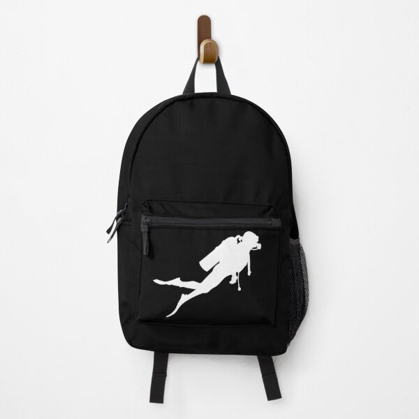 Item preview, Scuba Diver Silhouette - White designed and sold by Gifts and more.
