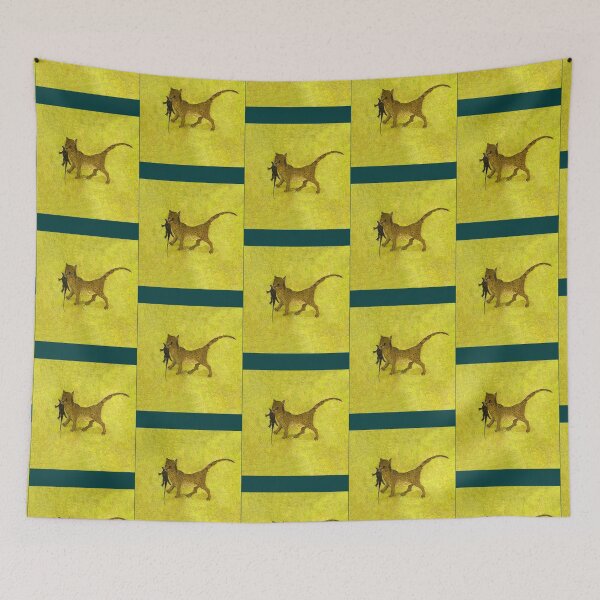 Item preview, The hunting Cat, from Garden of Earthly Delights, by H. Bosch    designed and sold by ArtOfSilen.
